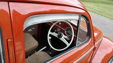 Window Vent Trims Mesh For Vw Beetle Type 1 Bug Early Polished Regus Aac123