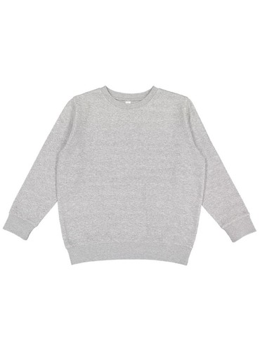 LAT Apparel 2225 Youth Elevated Fleece Crewneck Sweatshirt - Picture 4 of 10