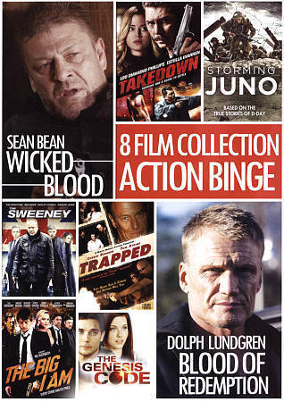 8 Films: TAKEDOWN*WICKED BLOOD*SWEENEY*BLOOD OF REDEMPTION*TRAPPED*GENESIS CODE - Imagen 1 de 1