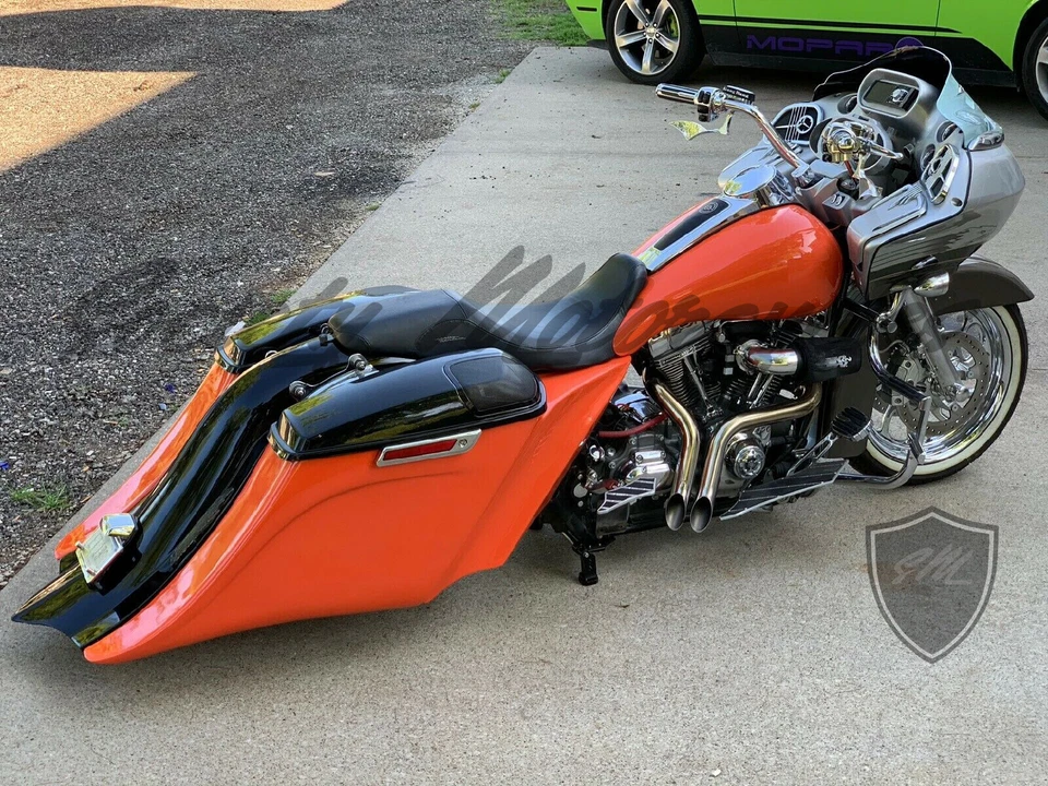 Fatboy Harley Davidson LAF 2 дюйма выхлопные трубы 1984-2014 HD коллекторы T-304 - Изображение 3 из 3