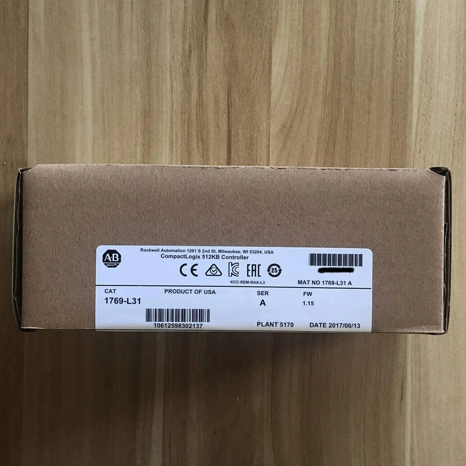 1769-L31 SER A CompactLogix 512KB Controller NEW PLC 1769L31 us NEW IN BOX - Image 2 of 3
