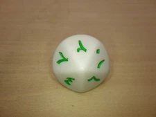 Arabic Numbers D10 20mm Ten-Sided Die - Tabletop Games RPG Roleplay