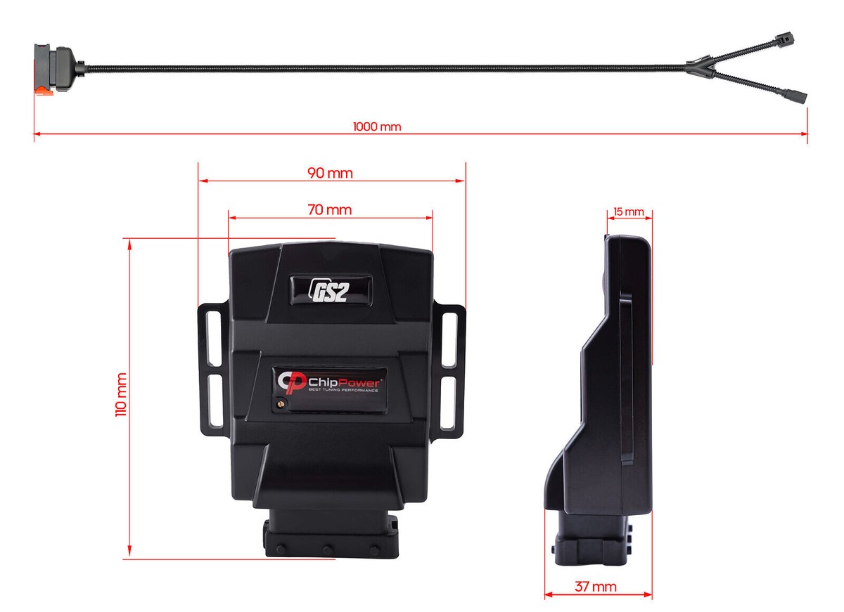 ChipPower CRS Car Tuning Unit For Honda HR-V Mk2 II 1.6 IDTEC 88 KW 120