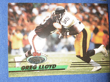 1993 Stadium Club Greg Lloyd Pittsburgh Steelers #224 MVP HOF LEGEND NFL