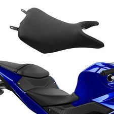 Black Front Driver Rider Seat Fit For Yamaha YZFR3 YZF-R3 YZF R3 2015-2024 2018