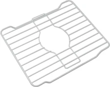 Small Kitchen Dish Sink Protector Mat Vinyl Coated Steel 12 X 10 Durable Rack