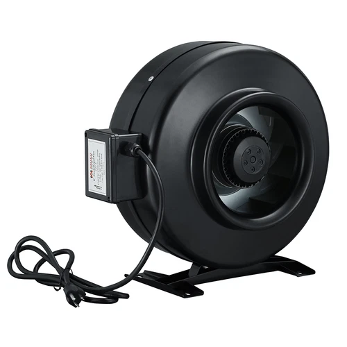 8" Strong CFM Ventilation Inline Fan Hydroponics Exhaust Cooling Duct Fan New