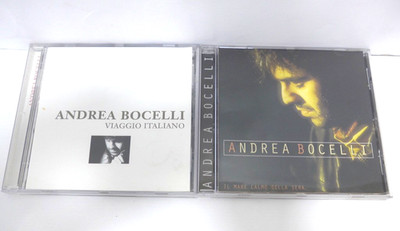 Andrea Bocelli: Il Mare Calmo della sera / Viaggio Italiano, 2xCD, sehr gut