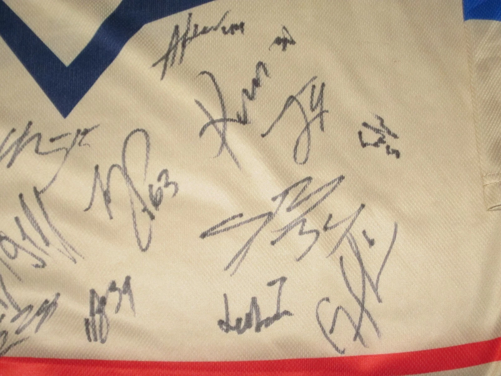 2025-2026 SPRINGFIELD THUNDERBIRDS TEAM SIGNED SGA JERSEY-26 GRAPHS-LUCIC-PECA