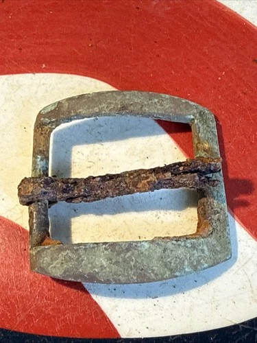 Dug Civil War 💥 🇺🇸 💣 Brass Frame Belt Buckle