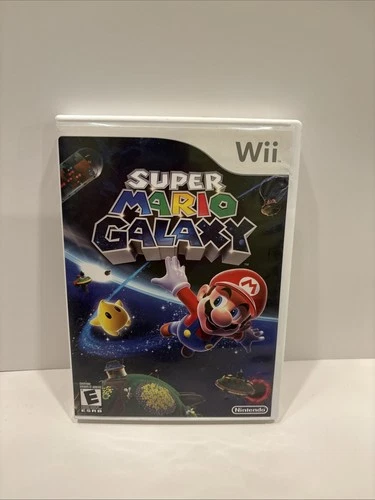 Super Mario Galaxy (Nintendo Wii, 2007) Item And Box