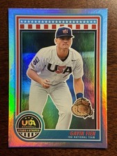 2025 Panini Stars & Stripes USA Base #22 Gavin Fien Silver Holo Foil