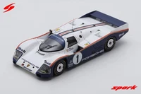 Spark 43LM86 1:43 Porsche 962 C 2.6L Turbo Rennwagen 1986 Le Mans Sieger
