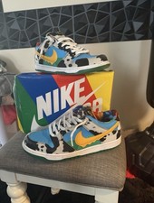 Nike SB Dunk Low Ben & Jerry's Chunky Dunky Cow Print Low Top Sneakers Men