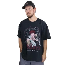 Vintage Naruto Gaara T Shirt Mens XXL Short Sleeve Graphic Anime Goat Crew 2002