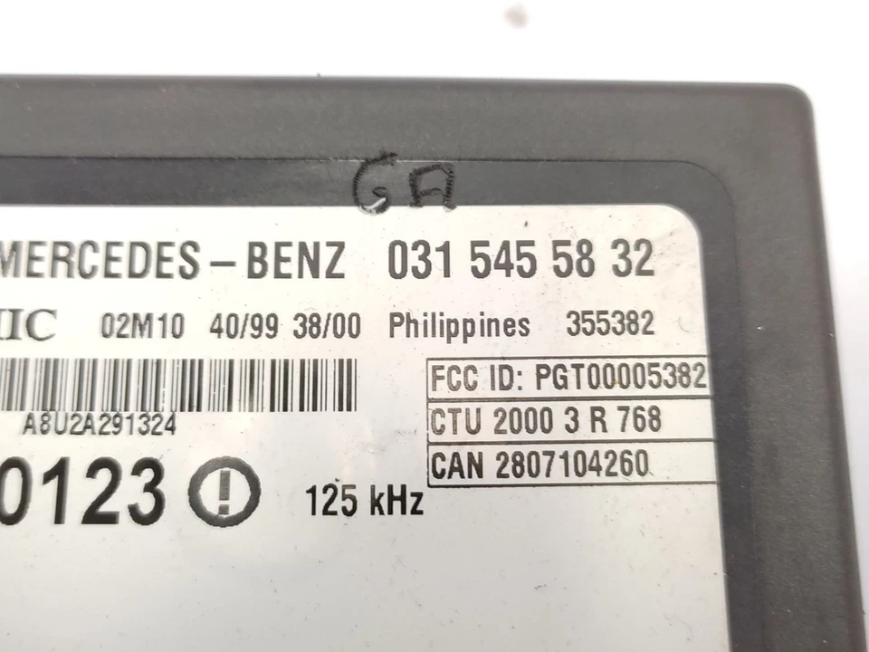 A0315455832 MODULO ELETTRONICO / 293595 PER MERCEDES-BENZ SPRINTER 3-T FURGONETA - Immagine 3 di 4