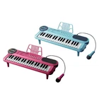 Electronic Keyboard Piano with Microphone Motor Skills Portable 37 Key Piano