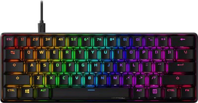 HyperX - Alloy Origins 60% Wired Mechanical Linear Red Switch Gaming Keyboard...