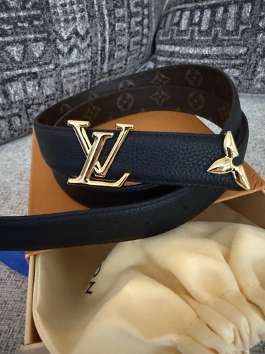 Louis Vuitton Reversable Canvas Belt Women Size 90/36 - Picture 3 of 10
