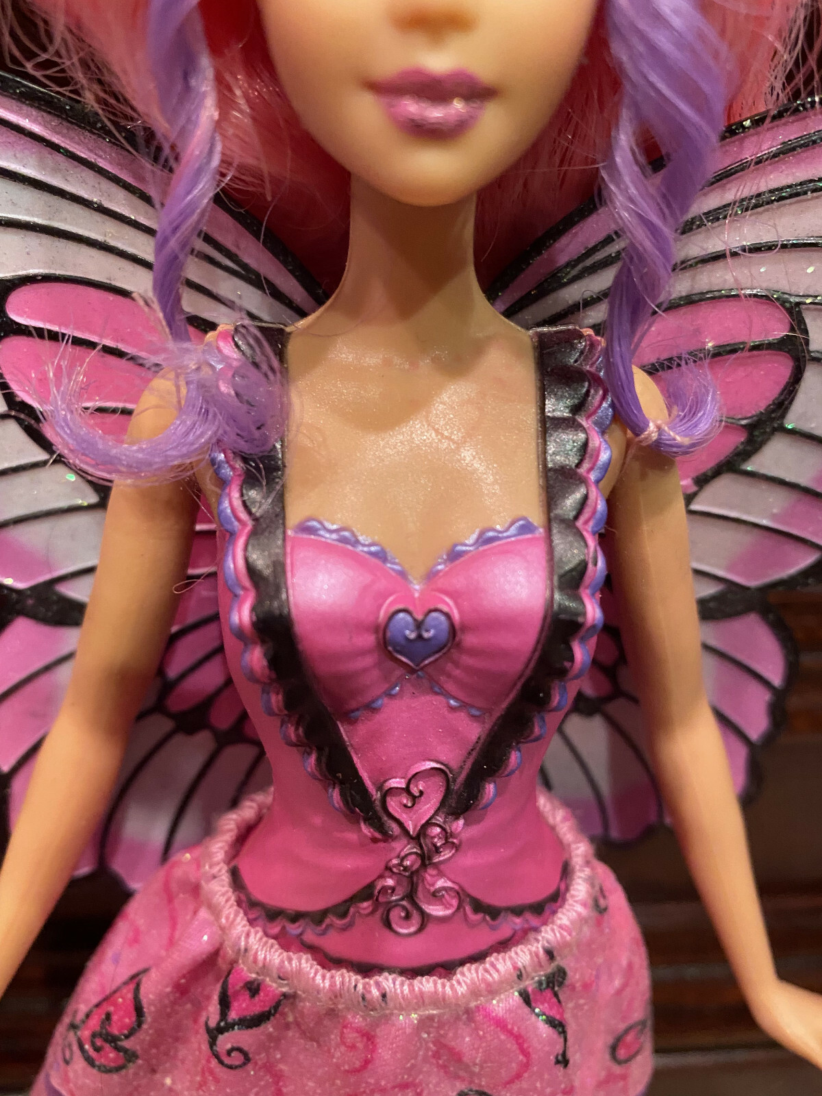 New_HTF_Lot 2_Barbie doll Mariposa Fairytopia Rayna Willa 2007