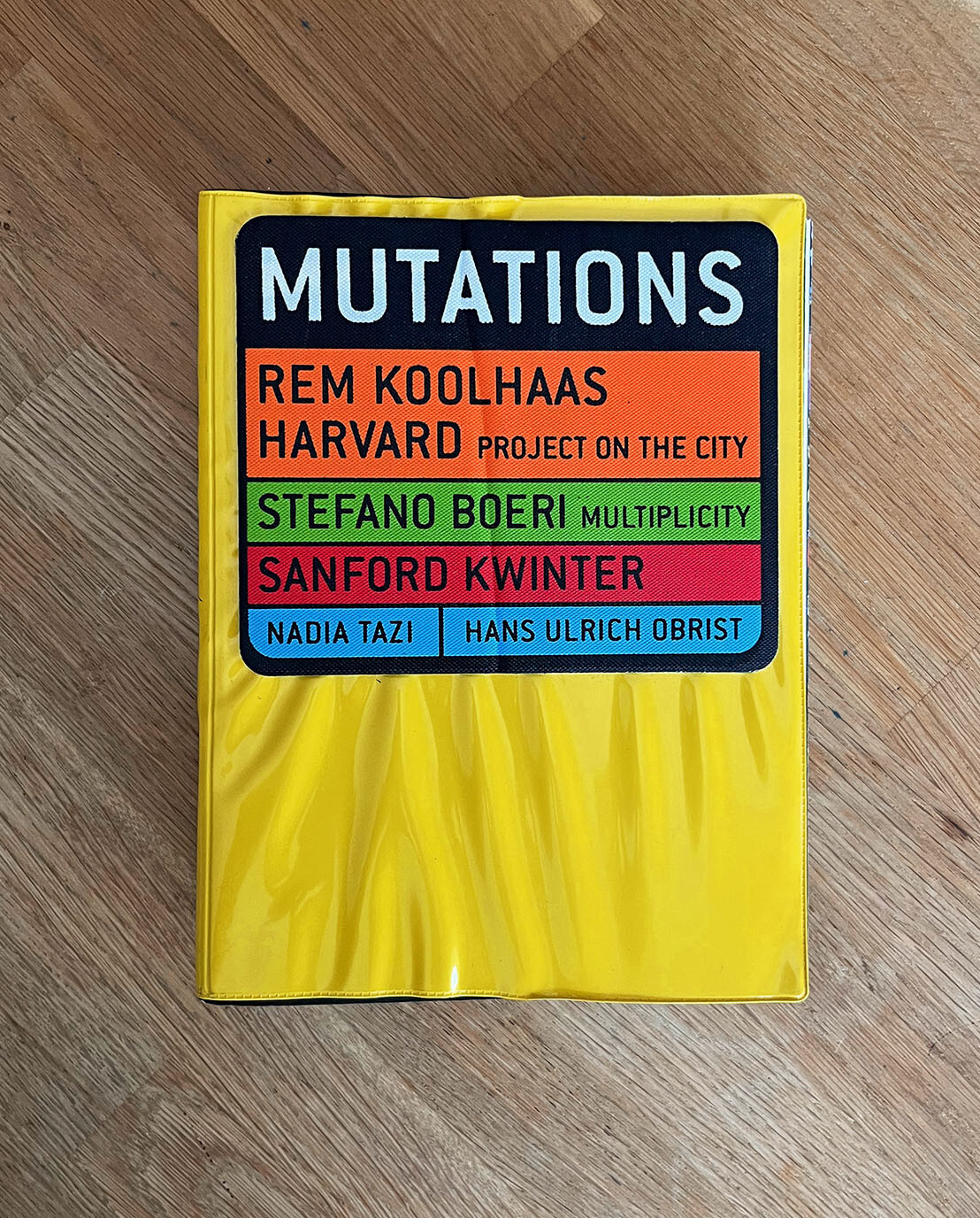 Rem Koolhaas / Mutations / 2001 First Edition Vinyl Cover / Includes CD