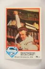 Superman The Movie 1978 Trading Card #76 Gene Hackman As Lex Luthor L006095