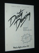 Original 27 Page Australia Pressbook DIRTY DANCING Jennifer Grey PATRICK SWAYZE