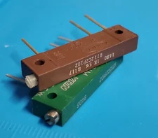 (2 Pcs) 1000 Ohm 5% 25 Turn Leaded Trim Potentiometer 25T Dale Circuittrim 1k