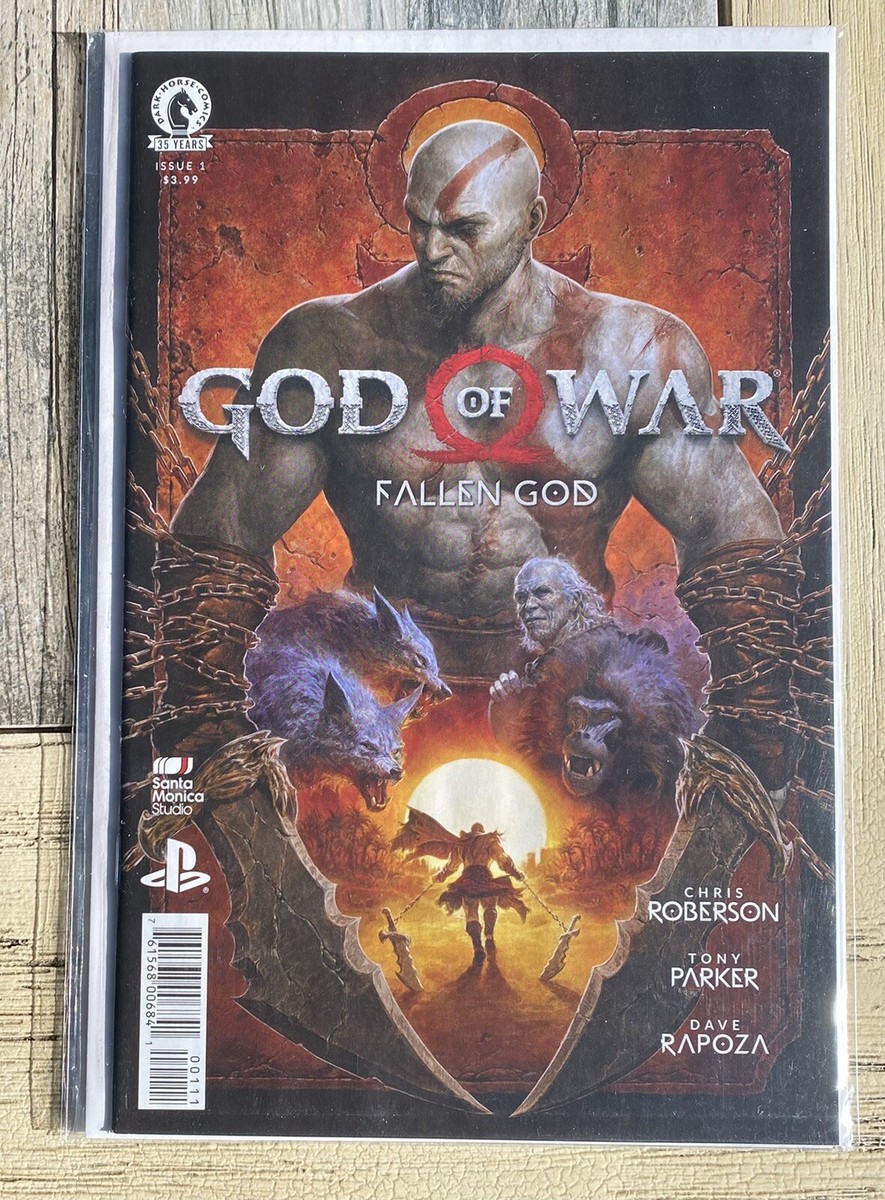 God Of War - Fallen God - Issue 1 - 2021 Bagged & Boarded Dark