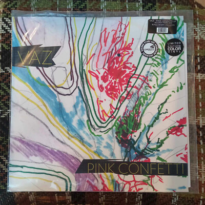 Vaz - Pink Confetti (Learning Curve) 12'' Clear w/Pink Vinyl EP Record Store Day