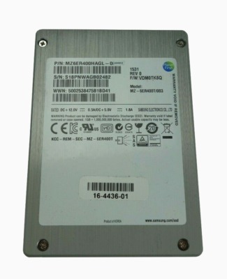 Samsung SM1625 400GB SAS 6Gb/s eMLC 2.5