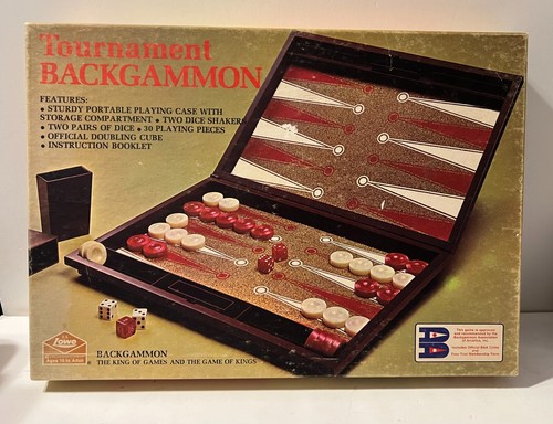 Jeu De Backgammon Vintage 1973 – Pacific Game Co – NEUF (boîte Ouverte)