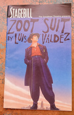 Stagebill Zoot Suit by Luis Valdez Goodman Theatre July 2000
