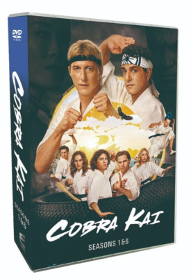 Cobra Kai: The Complete Series Seasons 1-6 (Part 1) DVD 11-Disc Box Set