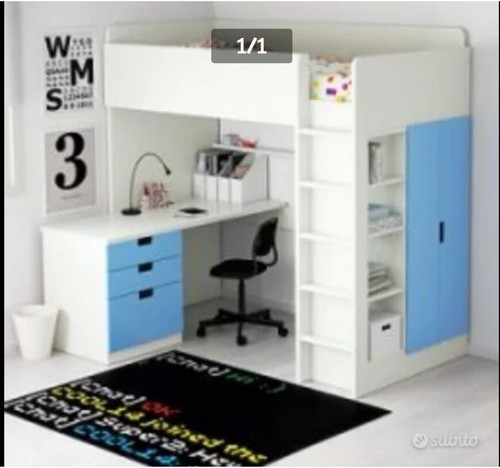 Letto a soppalco stuva ikea | eBay