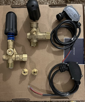 #ad 2 Unloader Valves VRT3 310 4350 PSI 8 GPM 4500 PSI 10 GPM 2 Pressure Switch $89.99