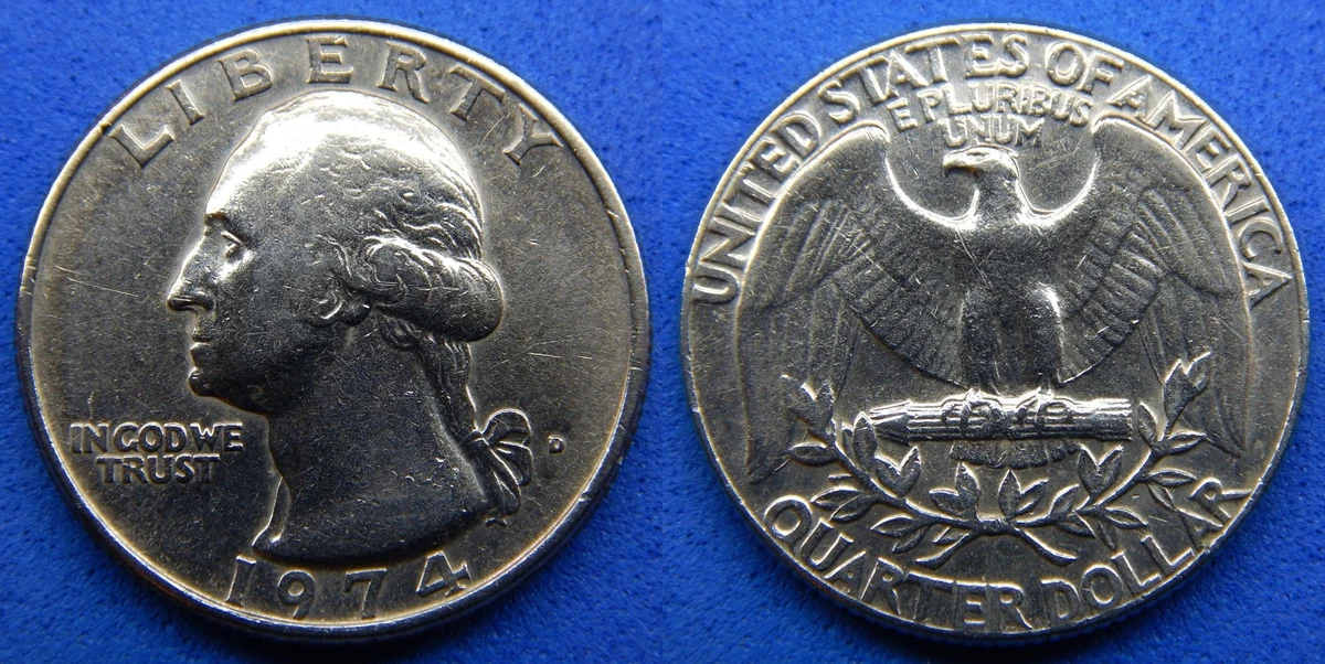 Silver 1974 Washington Quarters (1932-1998) for sale | eBay