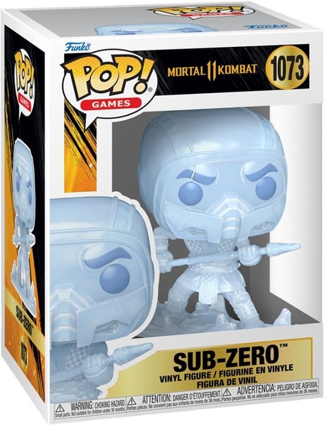 Gadget - Mortal Kombat 11: Funko Pop! Games - Sub-Zero (Vinyl Figure 1073) -D- F-image