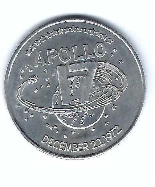 Apollo 17 Medal In Numismatic Medals for sale | eBay