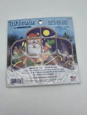 Whimsies Dimensions Counted Cross Stitch Christmas Santa 14 Ct Plastic Canvas 