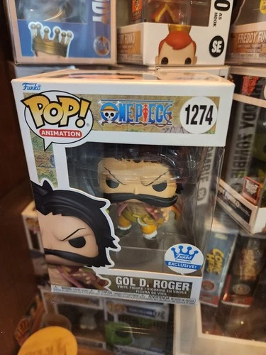 Funko Pop 1274 Gol D. Roger One Piece Funko Exclusive Vinyl Figure 2024