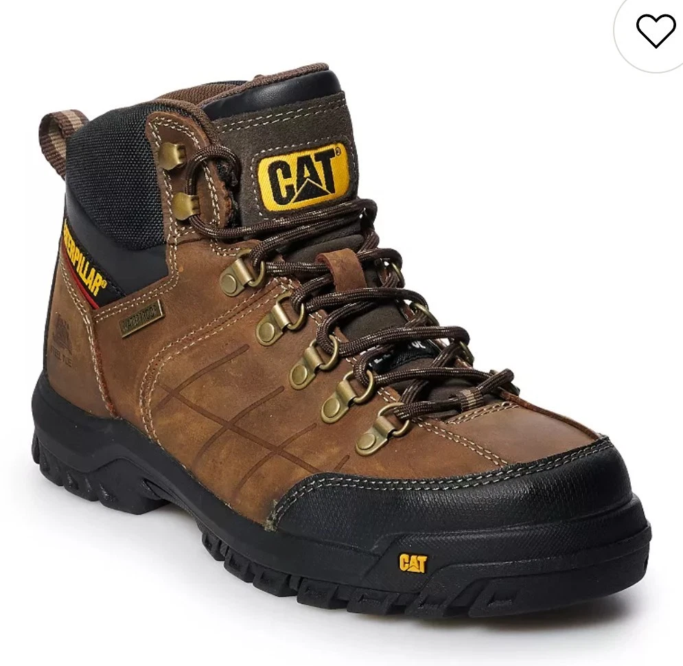 CAT男式系带靴| eBay