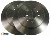 2X Bremsscheibe Vaico V42-40014 2 Bremsscheiben Hinterachse Hinten FüR Peugeot