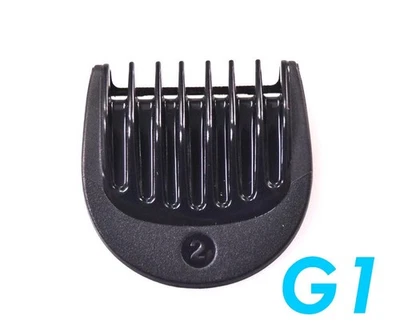 81695625 Braun Aufsteckkamm 2mm Metall (G1) zu 5544 für MGK mit Metallkopf