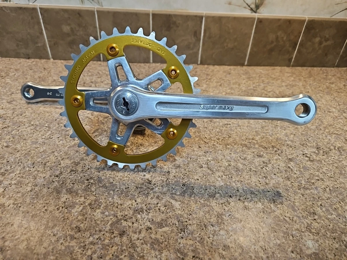 Sugino Cranksets for BMX Bike-Old School Vintage Bicycle Parts for