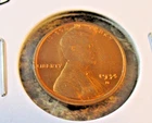 1934-D LINCOLN WHEAT CENT GEM BU RED FROM ORIGINAL ROLL    70