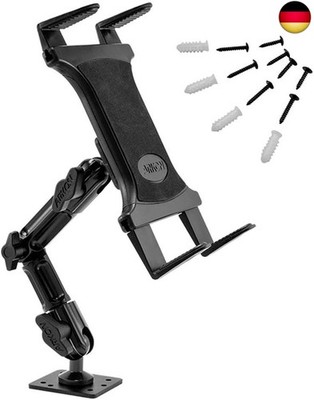 ARKON Robuste Tablet-Halterung mit verstellbarem Arm für Tischplatten, Autos, 