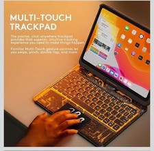 Shockproof Clear Case GUSGU for iPad Air 11 Inch M3/M2, 2025/2024 Transparent