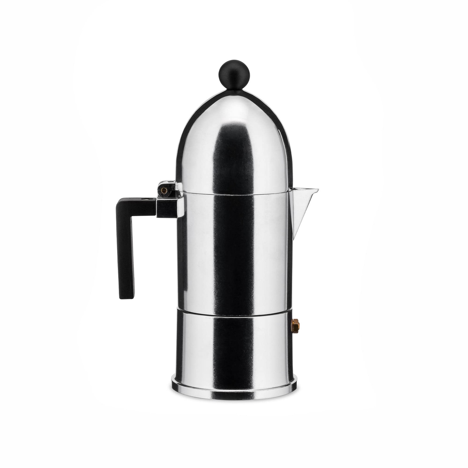 A9095/3 B La Cupola - Design Espresso Coffee Maker, Aluminum and Thermoplastic R