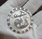 SILVER TOWNE 1 OZ. .999 SILVER POKER CHIP STYLE STACKER - COOL